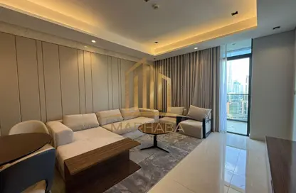 شقة - غرفة نوم - 2 حمامات للايجار في برج النبلاء - الخليج التجاري - دبي