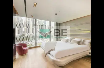 صورة لـ غرفة- غرفة النوم شقة - غرفة نوم - 2 حمامات للبيع في برج أوبوس - الخليج التجاري - دبي ، صورة رقم 1