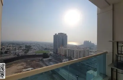 Apartment - 2 Bedrooms - 3 Bathrooms for sale in Ajman One Towers - Al Sawan - Ajman