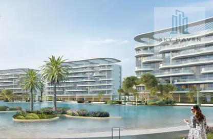 Outdoor Building image for: Apartment - 2 Bedrooms - 3 Bathrooms for sale in Lagoon Views - Damac Lagoons - Dubai, Image 1