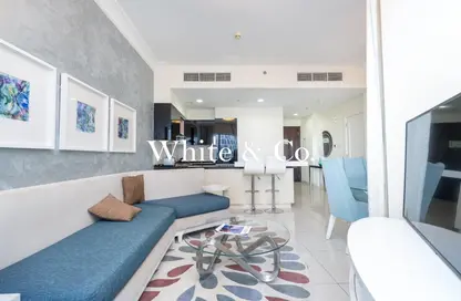 شقة - غرفة نوم - 2 حمامات للايجار في ذا سيجنتشر - برج خليفة - وسط مدينة دبي - دبي