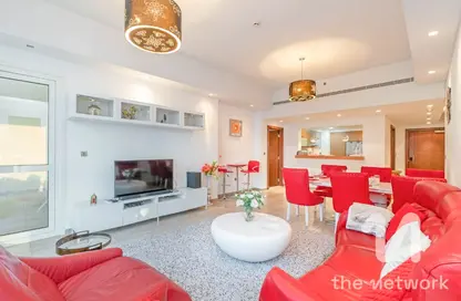 Apartment - 2 Bedrooms - 4 Bathrooms for rent in Marina Residences 1 - Marina Residences - Palm Jumeirah - Dubai