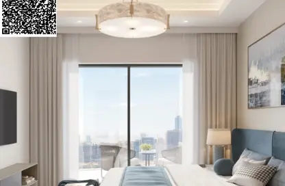 Apartment - 1 Bedroom - 2 Bathrooms for sale in Tower C2 - Ajman Pearl Towers - Ajman Downtown - Ajman