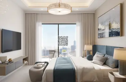 Apartment - 2 Bedrooms - 3 Bathrooms for sale in Tower C1 - Ajman Pearl Towers - Ajman Downtown - Ajman