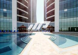 Pool image for: Apartment - 2 bedrooms - 3 bathrooms for sale in Hydra Avenue Towers - City Of Lights - Al Reem Island - Abu Dhabi, Image 1