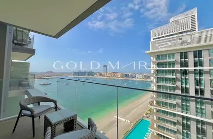 Apartment - 2 Bedrooms - 2 Bathrooms for rent in Beach Isle - EMAAR Beachfront - Dubai Harbour - Dubai