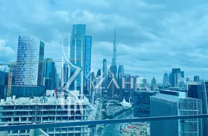 مكتب - استوديو - 1 حمام للايجار في برج بارك لين - الخليج التجاري - دبي