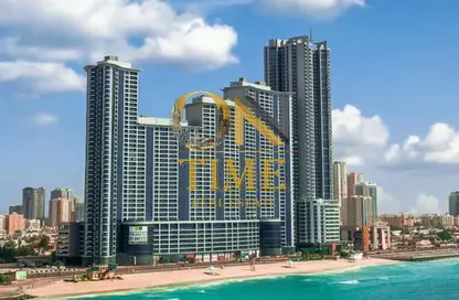 Apartment - Studio - 1 Bathroom for rent in Ajman Corniche Residences - Ajman Corniche Road - Ajman