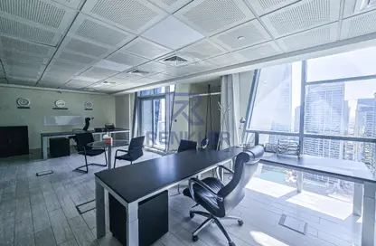Office Space - Studio - 1 Bathroom for rent in Indigo Icon - JLT Cluster F - Jumeirah Lake Towers - Dubai