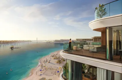 Apartment - 1 Bedroom - 1 Bathroom for sale in Coraline Beach Residences - Siniyah Island - Umm Al Quwain Marina - Umm Al Quwain