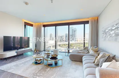 Living Room image for: Apartment - 2 Bedrooms - 3 Bathrooms for rent in One Za'abeel - Zabeel 1 - Zabeel - Dubai, Image 1