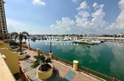 Water View image for: Townhouse - 2 Bedrooms - 4 Bathrooms for rent in Marina Residences 3 - Marina Residences - Palm Jumeirah - Dubai, Image 1
