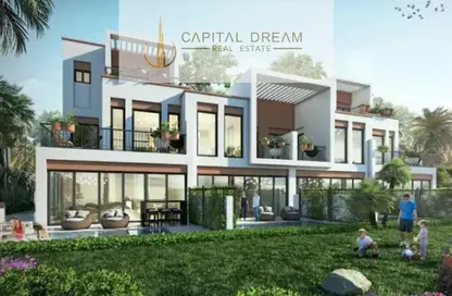 Villa - 4 Bedrooms - 4 Bathrooms for sale in Costa Brava 2 - Costa Brava at DAMAC Lagoons - Damac Lagoons - Dubai