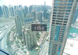 Apartment - 1 bedroom - 2 bathrooms for rent in MAG 218 - Dubai Marina - Dubai