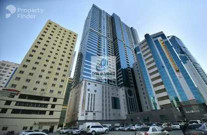 Apartment - 1 Bedroom - 2 Bathrooms for rent in Zakhir Tower 1 - Zakhir Towers - Al Taawun - Sharjah