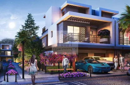 Townhouse - 4 Bedrooms - 4 Bathrooms for sale in Violet 3 - Damac Hills 2 - Dubai