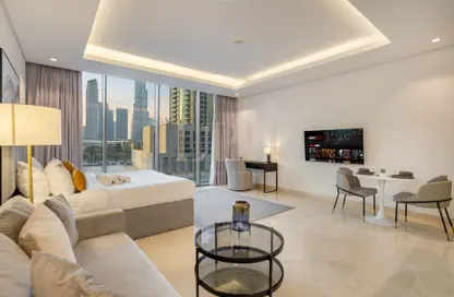 شقة - 1 حمام للايجار في الاسترليني الشرقية - الاسترليني - الخليج التجاري - دبي