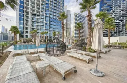 Apartment - 1 Bedroom - 2 Bathrooms for rent in DAMAC Maison Privé - Business Bay - Dubai