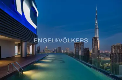 Apartment - Studio - 1 Bathroom for sale in Paramount Tower Hotel  and  Residences - Business Bay - Dubai