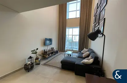 Duplex - 1 Bedroom - 2 Bathrooms for rent in Marina Arcade Tower - Dubai Marina - Dubai