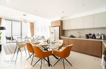 Apartment - 2 Bedrooms - 3 Bathrooms for rent in Beach Isle - EMAAR Beachfront - Dubai Harbour - Dubai