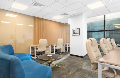 Business Centre - Studio - 4 Bathrooms for rent in The Opus - Business Bay - Dubai