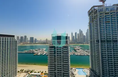 شقة - غرفة نوم - 1 حمام للايجار في جراند بلو تاور 2 - إعمار بيتشفرونت - دبي هاربور - دبي