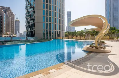 Apartment - 1 Bedroom - 2 Bathrooms for rent in Burj Vista 1 - Burj Vista - Downtown Dubai - Dubai