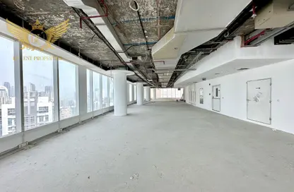 Office Space - Studio - 6 Bathrooms for rent in The Bay Gate - Business Bay - Dubai