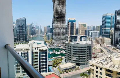 Apartment - 1 Bedroom - 2 Bathrooms for rent in DEC Tower 2 - DEC Towers - Dubai Marina - Dubai