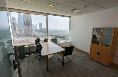 Office Space - Studio - 2 Bathrooms for rent in Concord Tower - Dubai Media City - Dubai
