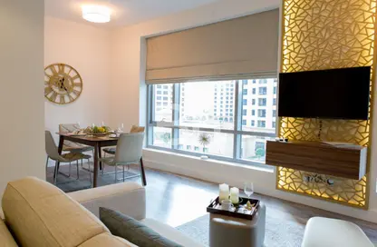 Apartment - 1 Bedroom - 1 Bathroom for rent in Sanibel Tower - Park Island - Dubai Marina - Dubai
