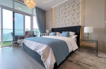 Room / Bedroom image for: Apartment - 1 Bathroom for rent in Carson C - Carson - DAMAC Hills - Dubai, Image 1