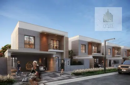 Outdoor House image for: Villa - 5 Bedrooms - 6 Bathrooms for sale in AZHA Community - Al Amerah - Ajman, Image 1