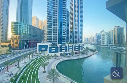 Pool image for: Apartment - 2 Bedrooms - 2 Bathrooms for sale in Marina Quays North - Marina Quays - Dubai Marina - Dubai, Image 1