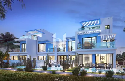 Townhouse - 5 Bedrooms - 5 Bathrooms for sale in Santorini - Damac Lagoons - Dubai Townhouse - 5 Bedrooms - 5 Bathrooms for sale in Santorini - Damac Lagoons - Dubai