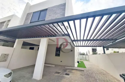 Outdoor House image for: Villa - 3 Bedrooms - 4 Bathrooms for rent in Aurum Villas - Juniper - Damac Hills 2 - Dubai, Image 1