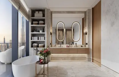 Apartment - 4 Bedrooms - 5 Bathrooms for sale in Baccarat Hotel and Residences - Burj Khalifa Area - Downtown Dubai - Dubai