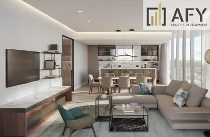 شقة - غرفة نوم - 2 حمامات للبيع في Golf ريزيدنسز by Fortimo - دبي هيلز استيت - دبي