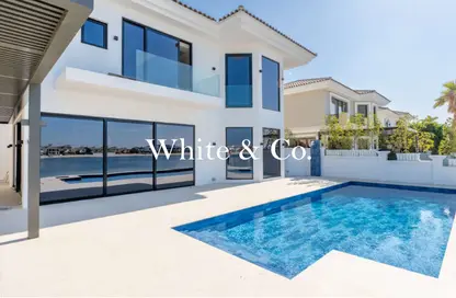 Villa - 4 Bedrooms - 5 Bathrooms for rent in Garden Homes Frond P - Garden Homes - Palm Jumeirah - Dubai