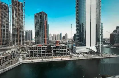 مكتب - استوديو - 1 حمام للايجار في البرج الفضي - الخليج التجاري - دبي