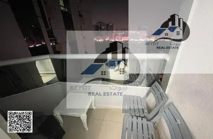 شقة - 1 حمام للايجار في أورينت تاور 2 - أورينت تاور - البستان - عجمان