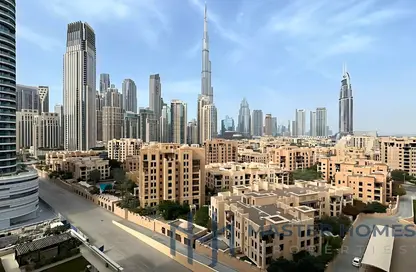 Apartment - 2 Bedrooms - 3 Bathrooms for rent in Bellevue Tower 1 - Bellevue Towers - Downtown Dubai - Dubai
