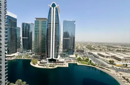 شقة - 2 غرف نوم - 3 حمامات للايجار في ابراج جرين ليك - (JLT) مجمع S - أبراج بحيرة الجميرا - دبي
