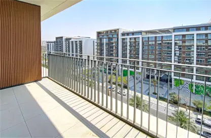 Balcony image for: Apartment - 3 Bedrooms - 4 Bathrooms for rent in Park Point building B - Park Point - Dubai Hills Estate - Dubai, Image 1