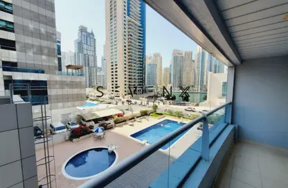 Apartment - 1 Bedroom - 1 Bathroom for rent in Marina Diamond 6 - Marina Diamonds - Dubai Marina - Dubai