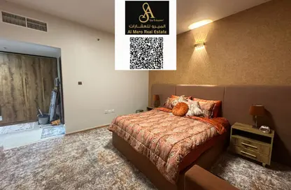 شقة - غرفة نوم - 2 حمامات للبيع في أورينت تاور 1 - أورينت تاور - البستان - عجمان