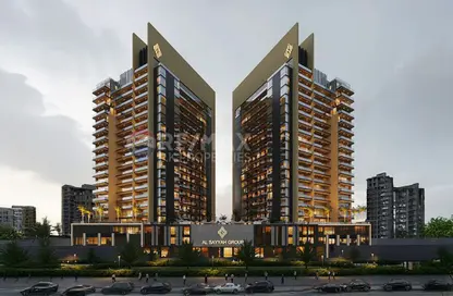 Apartment - 2 Bedrooms - 3 Bathrooms for sale in Butterfly Towers - Arjan - Dubai