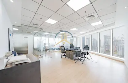 Office Space - Studio - 1 Bathroom for rent in The Burlington - Business Bay - Dubai