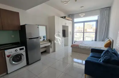 Apartment - Studio - 1 Bathroom for rent in Crystal Residence - Jumeirah Village Circle - Dubai
